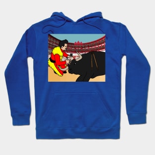 Arena Bullfight Torero Bull Hoodie